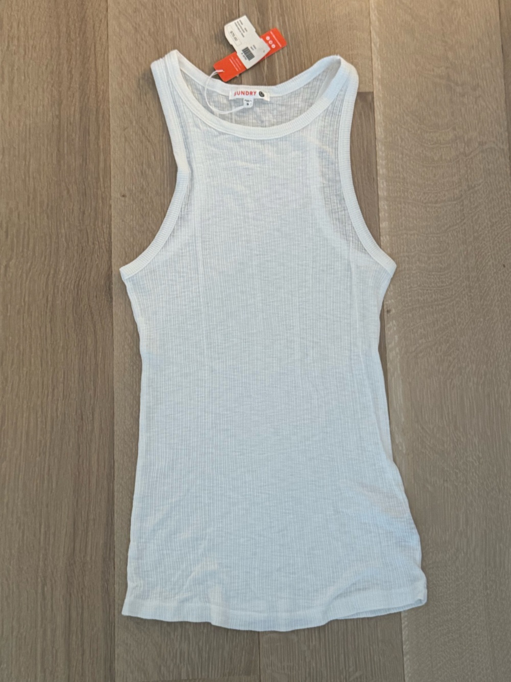 NWT SUNDRY White Women’s Tank Top - Size 0 / XS
